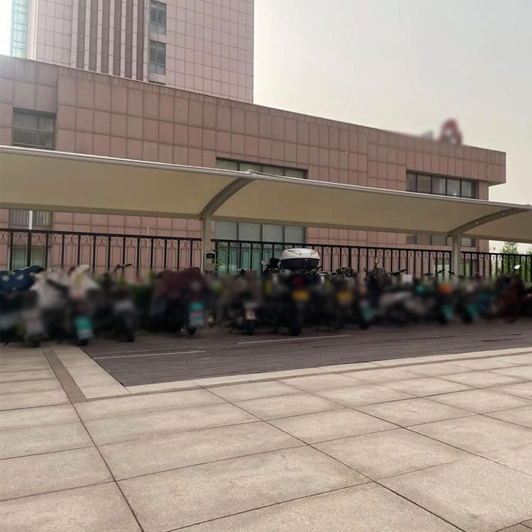 宁安市膜结构电动车棚