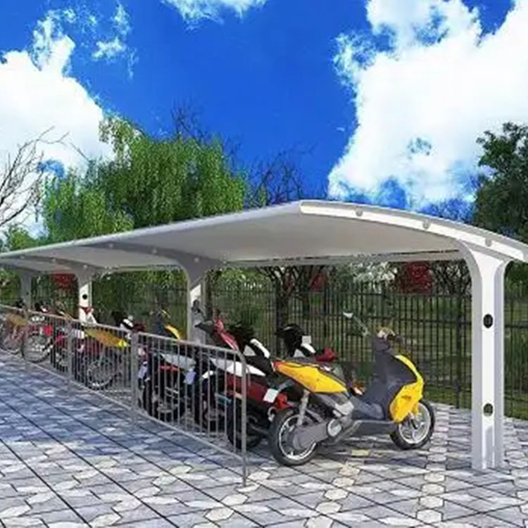 宁安市膜结构电动车棚